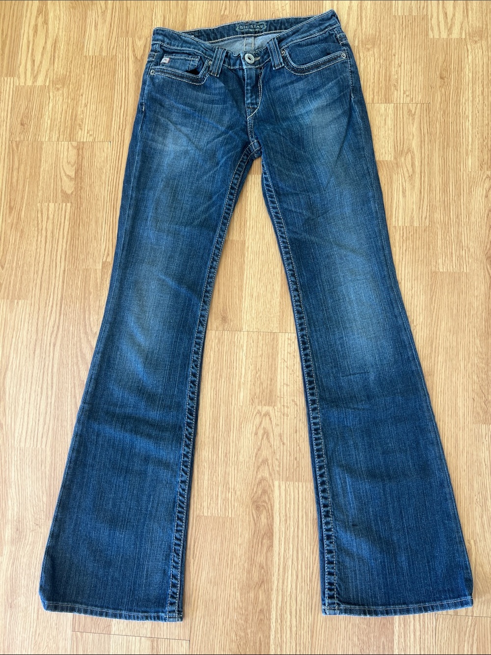 Big Star Lou Easy Boot Women's Blue Jeans Sz 25R
